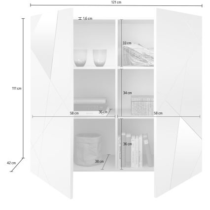 Komoda TAVRI dub sonoma