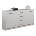 Komoda TAYLER 140x86x47 cm bílá