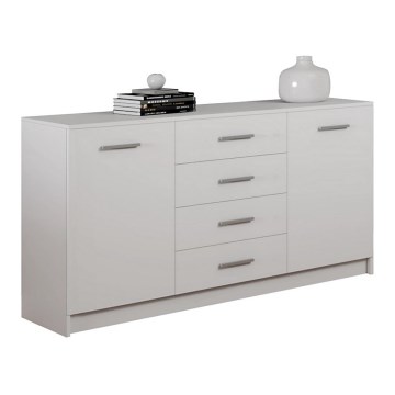 Komoda TAYLER 140x86x47 cm bílá