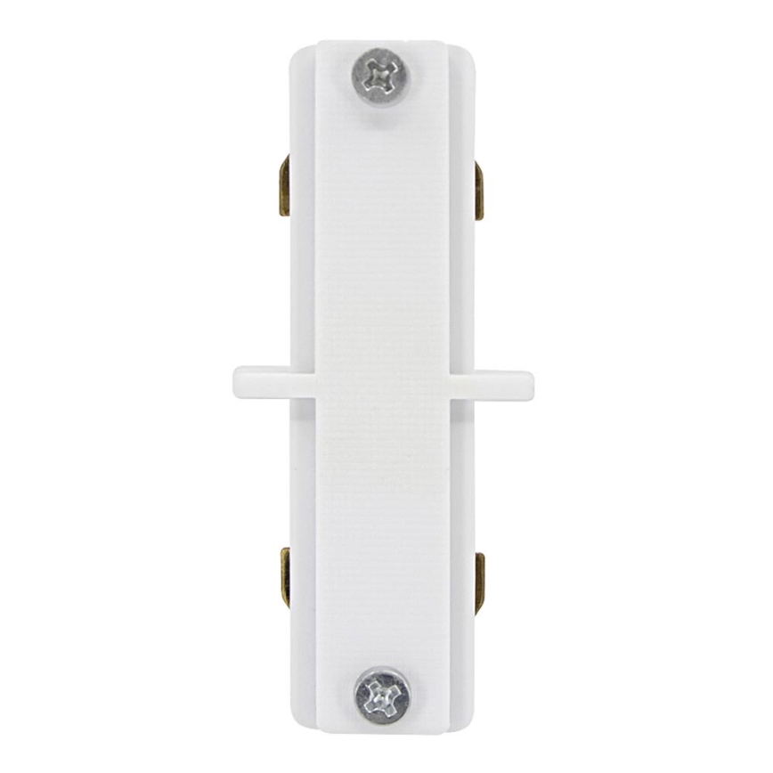 Konektor pro svítidla v lištovém systému CONNECTOR RS WHITE rovný typ