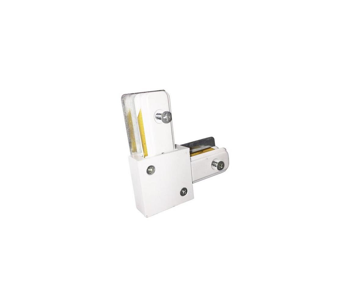  Konektor pro svítidla v lištovém systému CONNECTOR RS WHITE typ L 