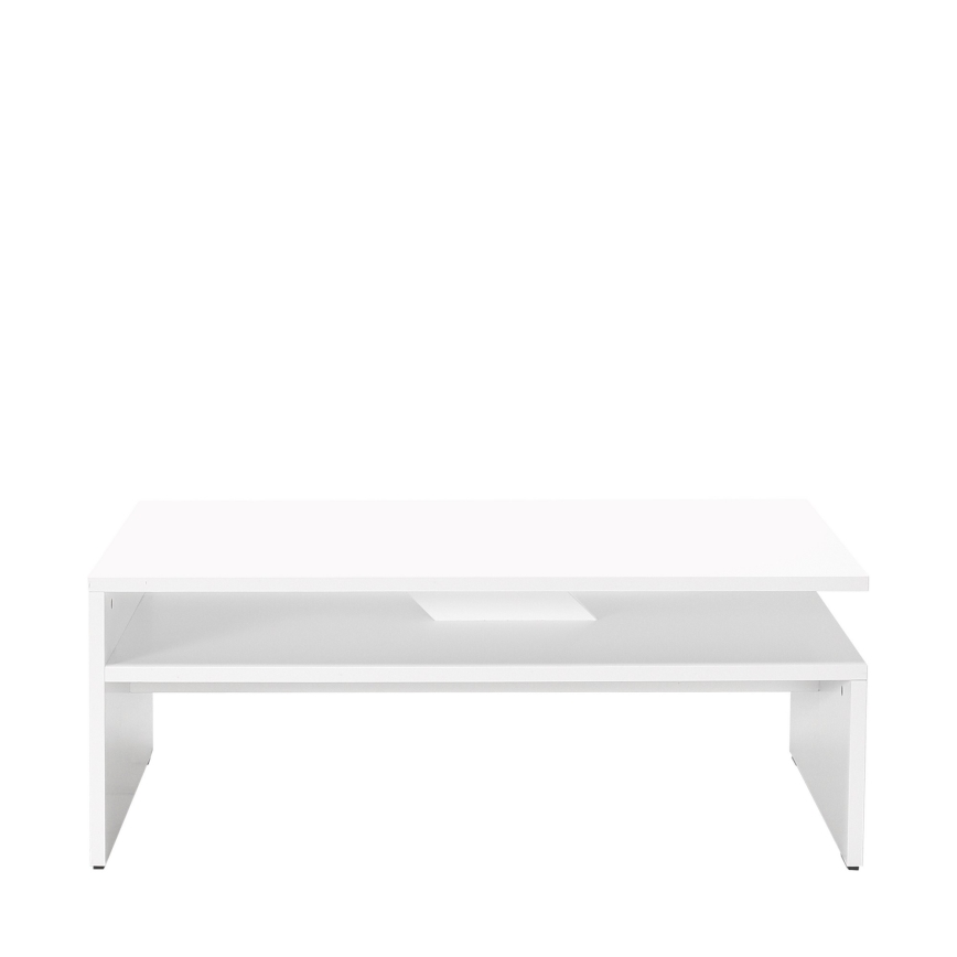 Konferenční stolek 42x110 cm bílá