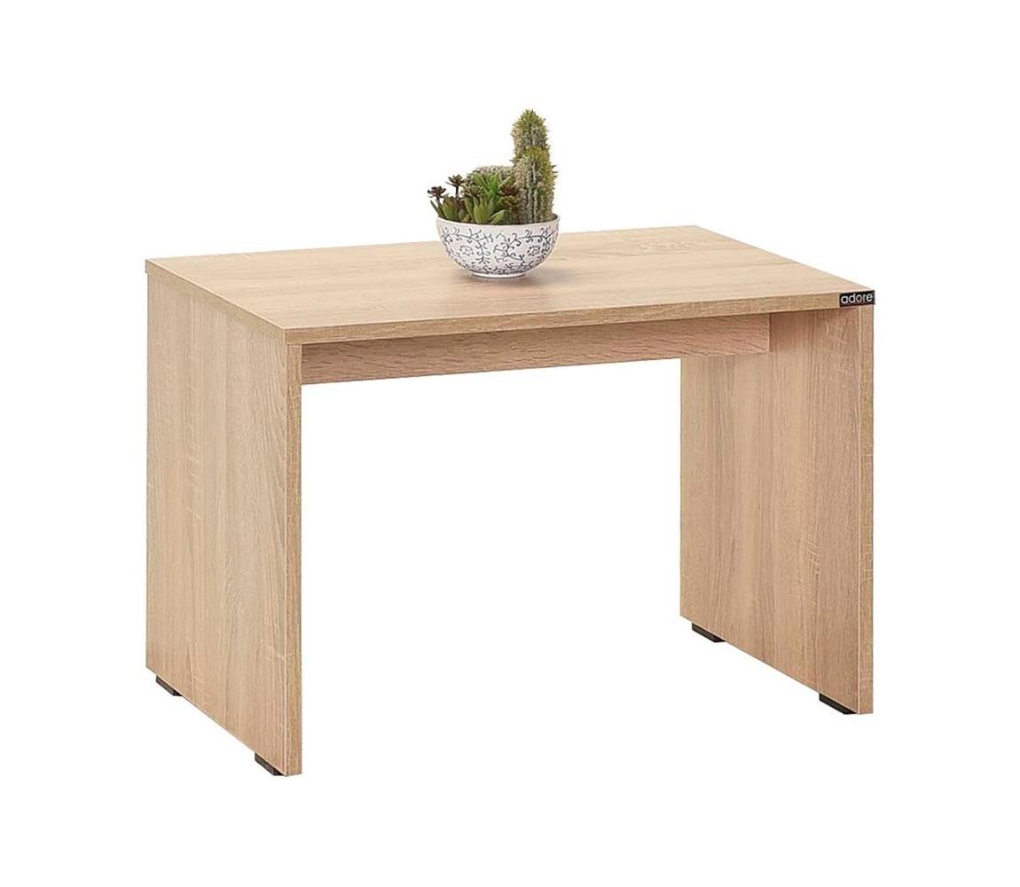 Adore Furniture Konferenční stolek 43x60 cm hnědá 