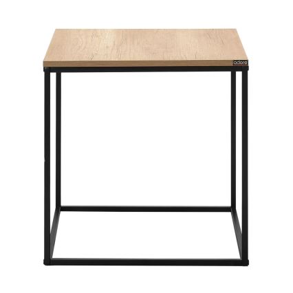 Konferenční stolek 50x50 cm hnědá