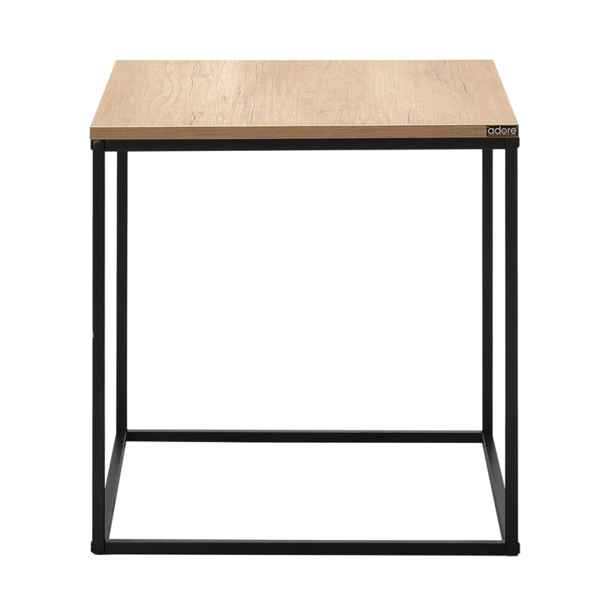 Konferenční stolek 50x50 cm hnědá