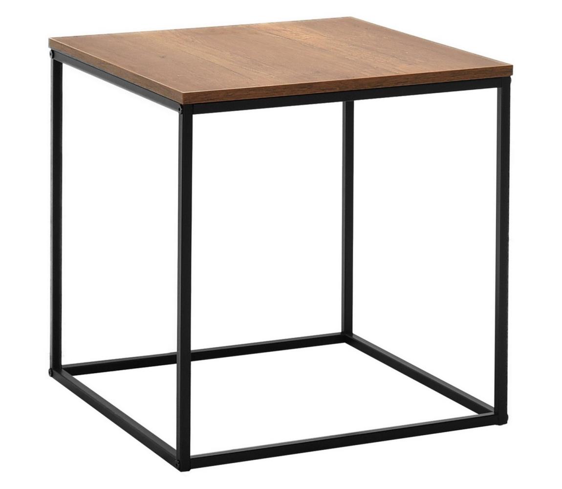 Adore Furniture Konferenční stolek 52x50 cm hnědá AD0159