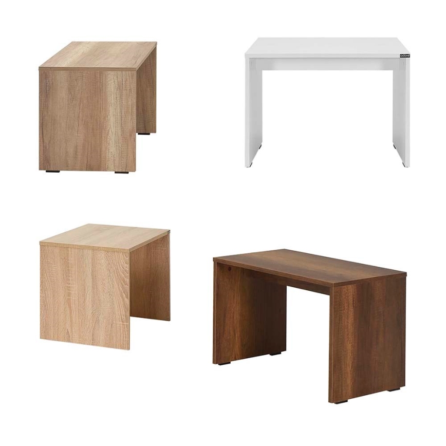 Konferenční stolek 60x40 cm hnědá