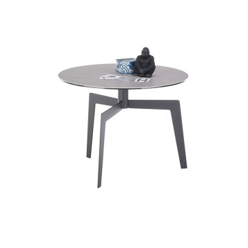 Konferenční stolek BALANCE pr. 60 cm šedá/antracit