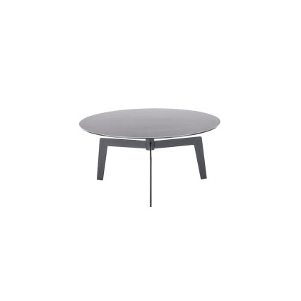 Konferenční stolek BALANCE pr. 80 cm šedá/antracit