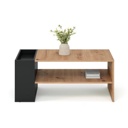 Konferenční stolek BELA 100x42 cm dub artisan/antracit