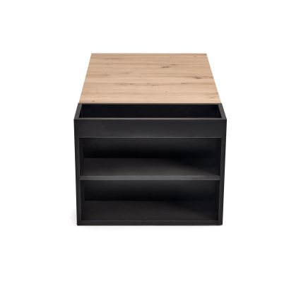 Konferenční stolek BELA 100x42 cm dub artisan/antracit