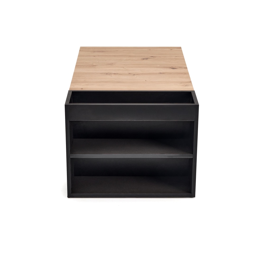 Konferenční stolek BELA 100x42 cm dub artisan/antracit