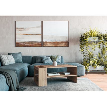 Konferenční stolek BELA 100x42 cm dub artisan