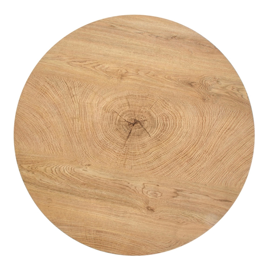 Konferenční stolek BROOKLYN 80 cm přírodní dub/černá