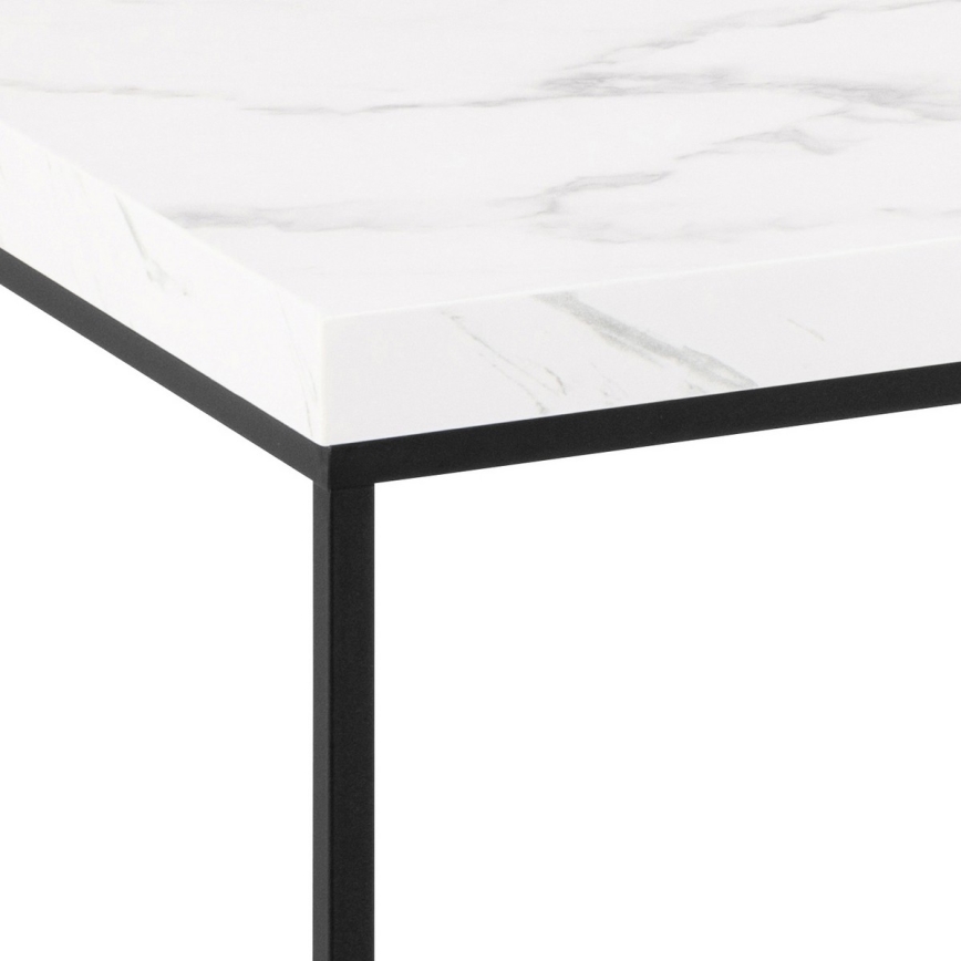 Konferenční stolek CAMILO 110x55 cm bílá