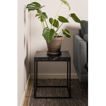 Konferenční stolek CAMILO 40x40 cm černá
