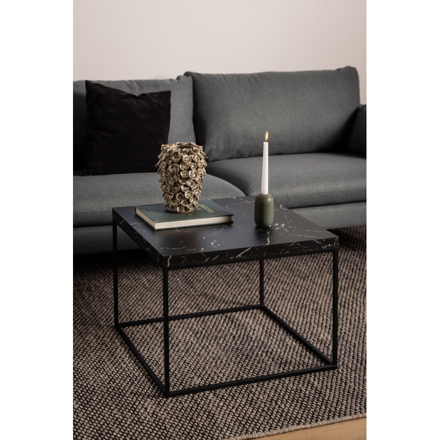 Konferenční stolek CAMILO 60x60 cm černá