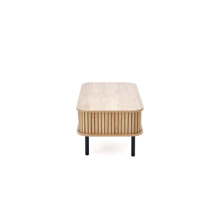 Konferenční stolek CASA 90x50 cm hnědá/černá