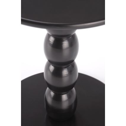 Konferenční stolek CIRILA pr. 40 cm černá