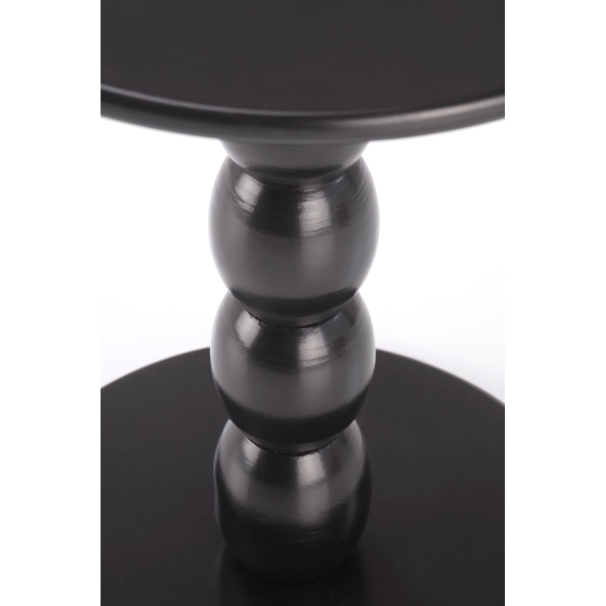 Konferenční stolek CIRILA pr. 40 cm černá
