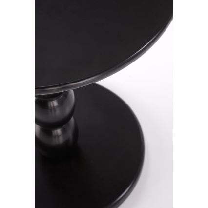 Konferenční stolek CIRILA pr. 40 cm černá