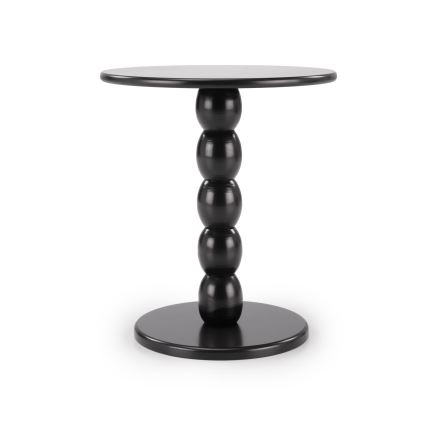 Konferenční stolek CIRILA pr. 40 cm černá