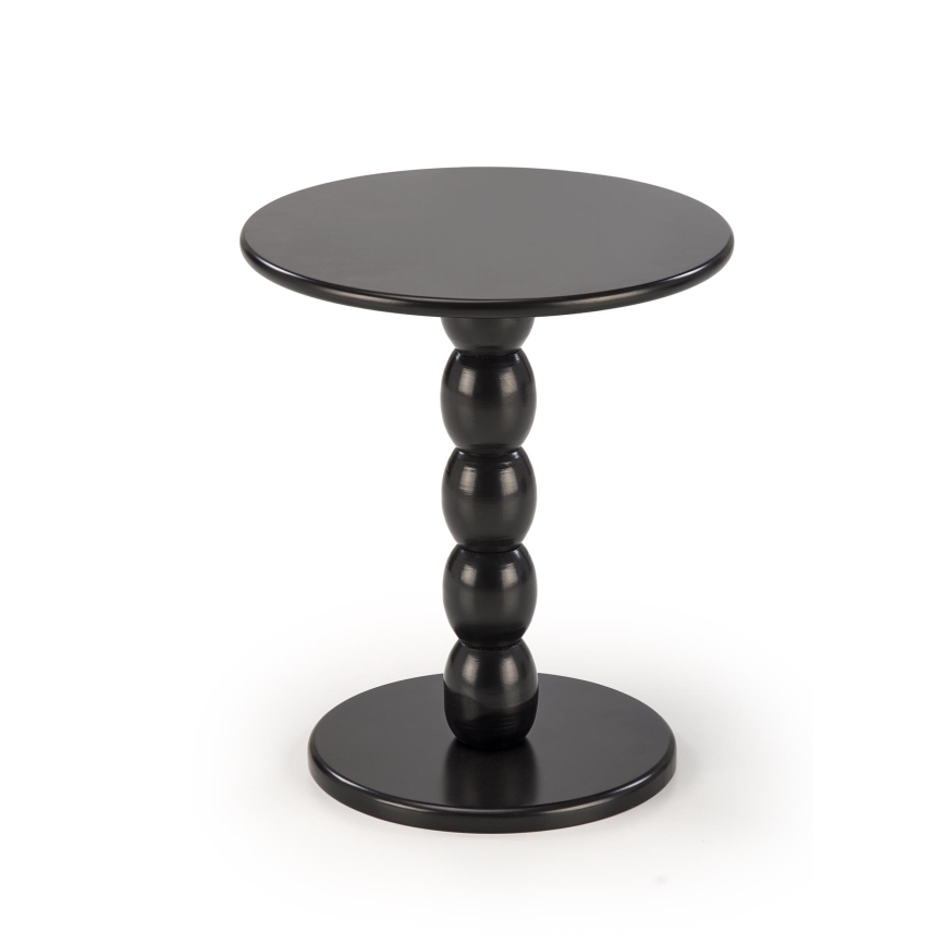 Konferenční stolek CIRILA pr. 40 cm černá