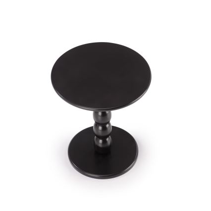 Konferenční stolek CIRILA pr. 40 cm černá