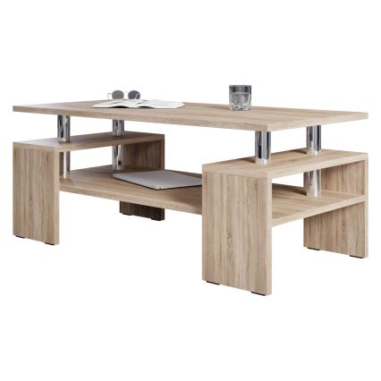 Konferenční stolek CUBE 110x60 cm dub sonoma