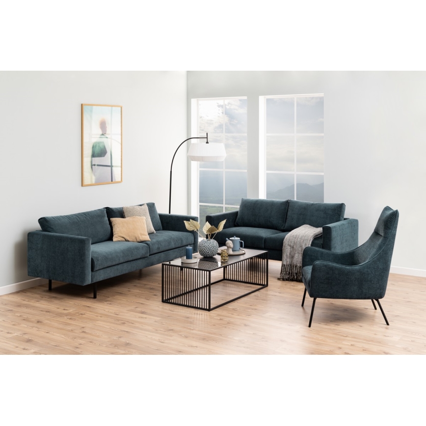 Konferenční stolek DEVIN 120x60 cm černá