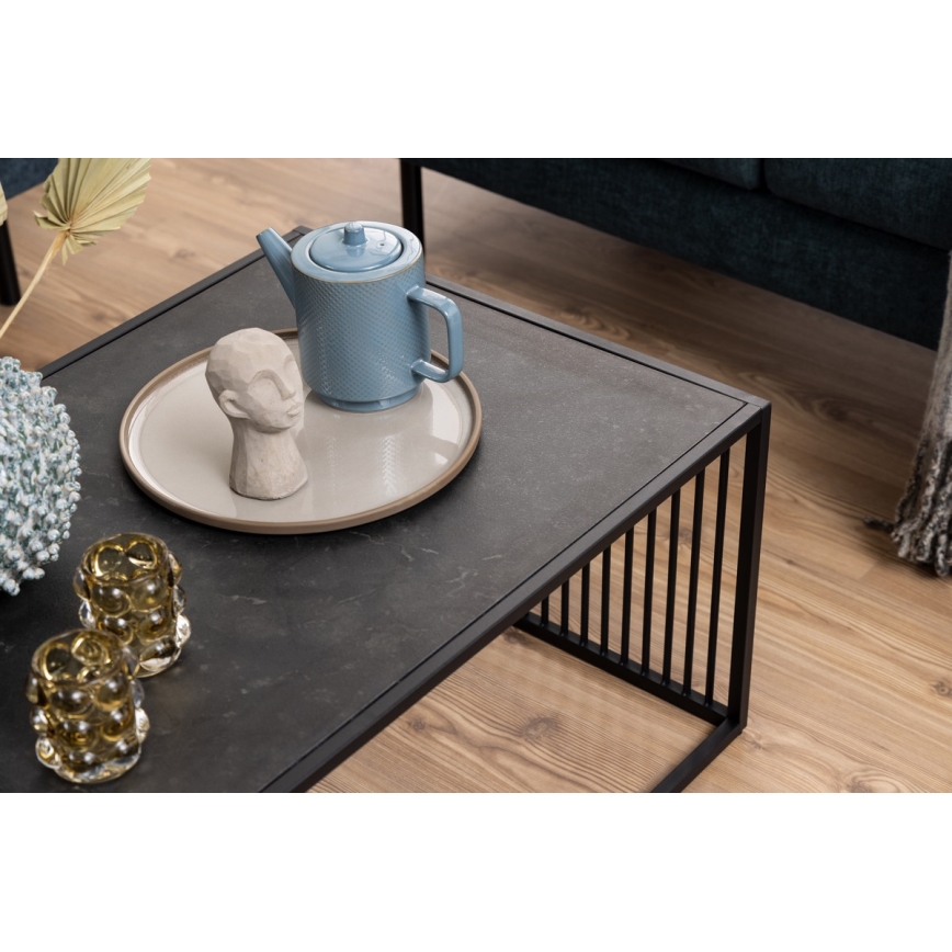 Konferenční stolek DEVIN 120x60 cm černá