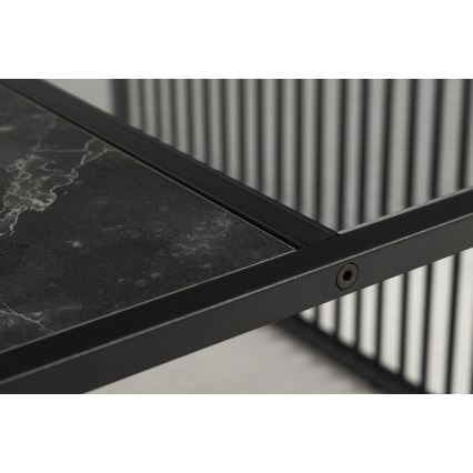 Konferenční stolek DEVIN 80x80 cm černá