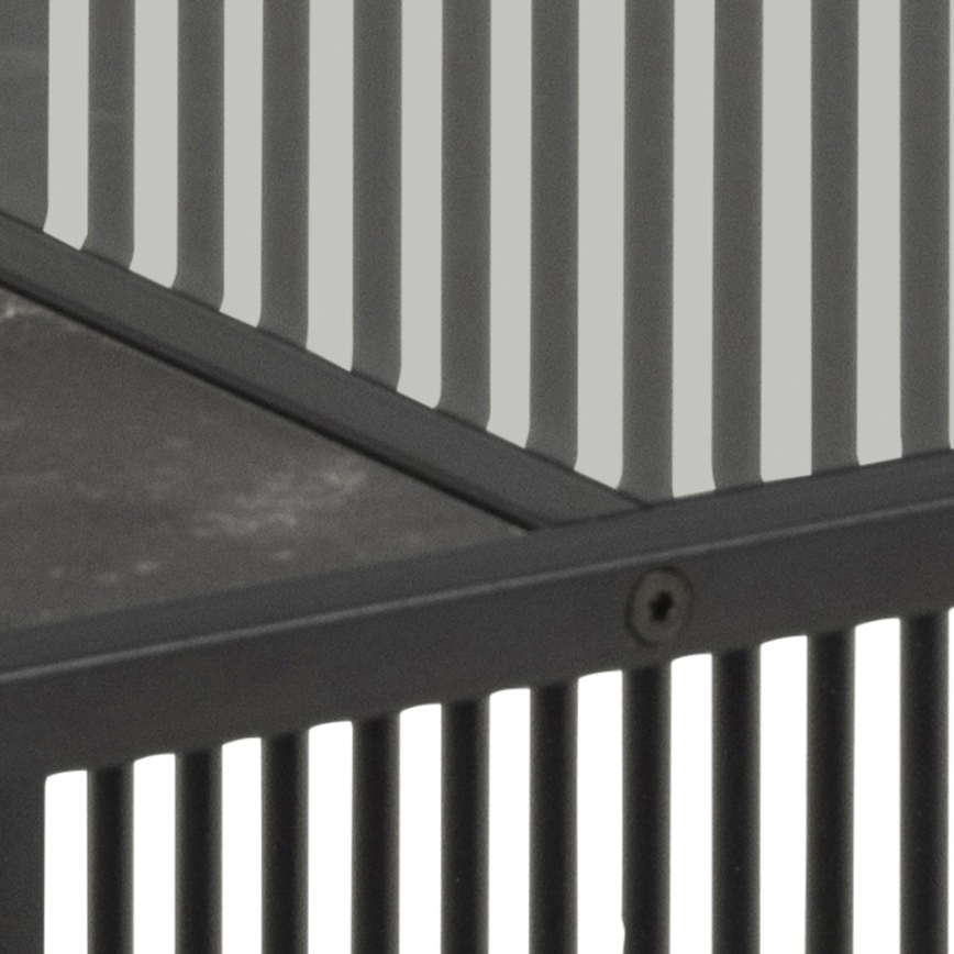 Konferenční stolek DEVIN 80x80 cm černá