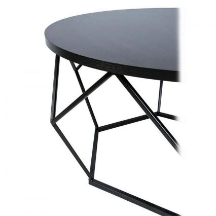 Konferenční stolek DIAMOND 70 cm černá