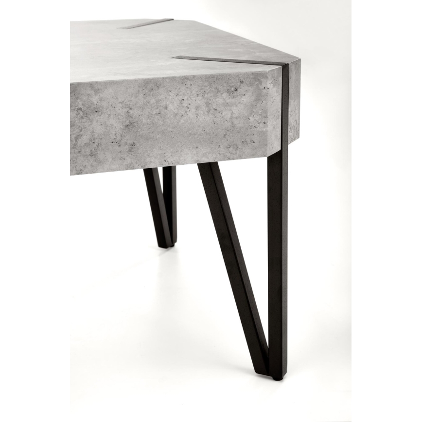 Konferenční stolek EMILY 110 cm beton
