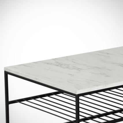 Konferenční stolek ETNA 95x55 cm šedá/černá