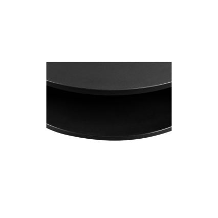 Konferenční stolek FIKOLI 75 cm černá/bílá