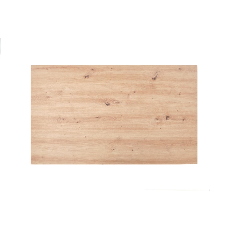 Konferenční stolek FORMA 110x65 cm hnědá/černá