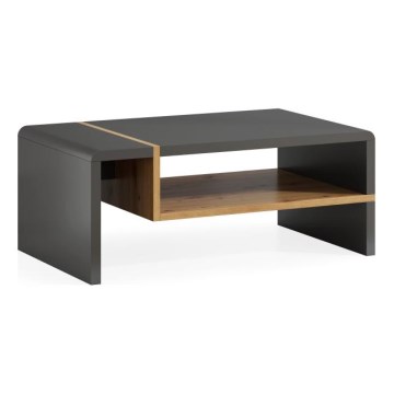 Konferenční stolek FRED antracit/dub artisan