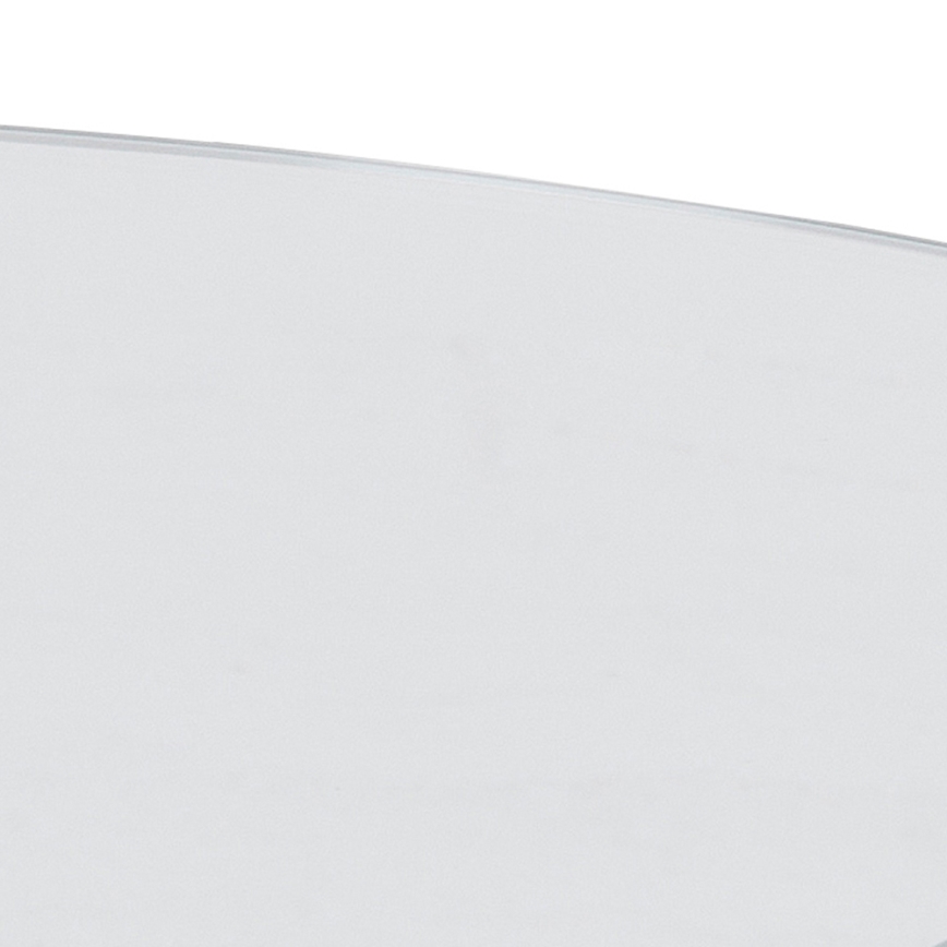 Konferenční stolek LUCA 82 cm čirá/stříbrná