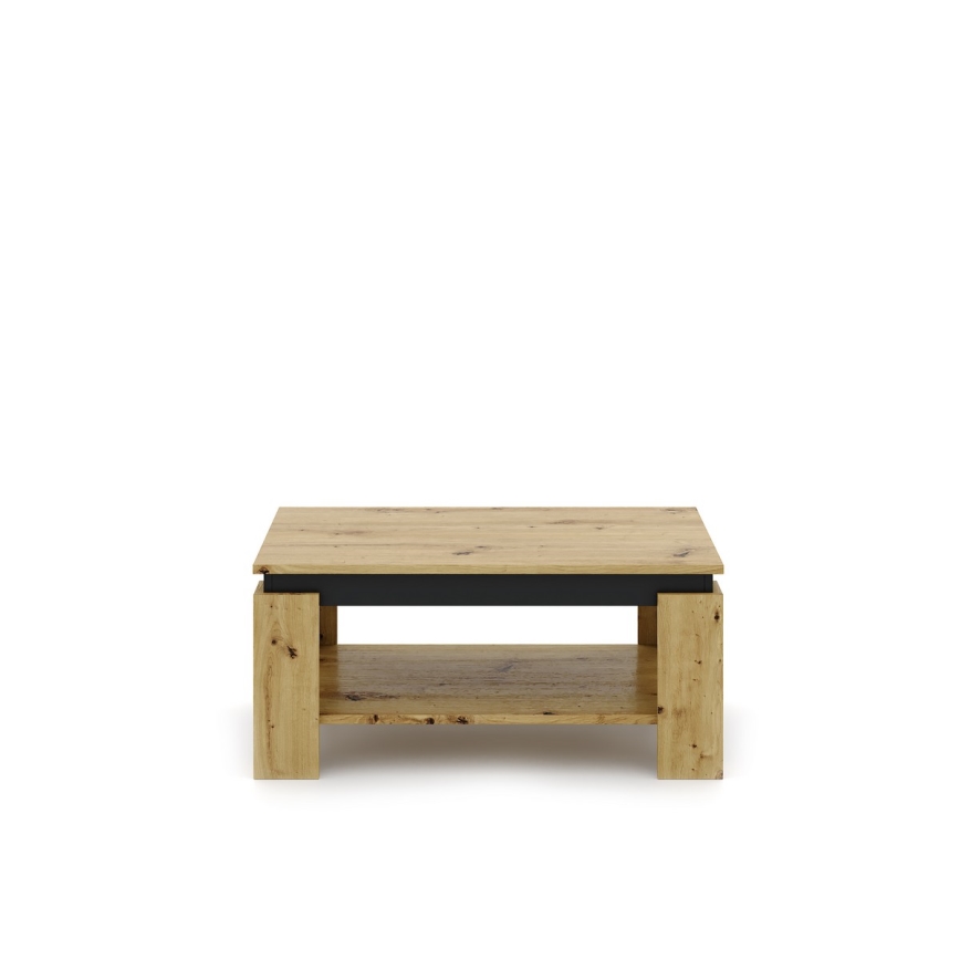 Konferenční stolek LUNO dub artisan/černá
