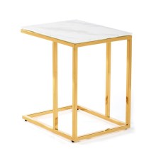 Konferenční stolek LURUS 40x50 cm zlatá