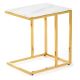 Konferenční stolek LURUS 40x50 cm zlatá