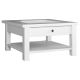 Konferenční stolek MARIME 54x93 cm bílá