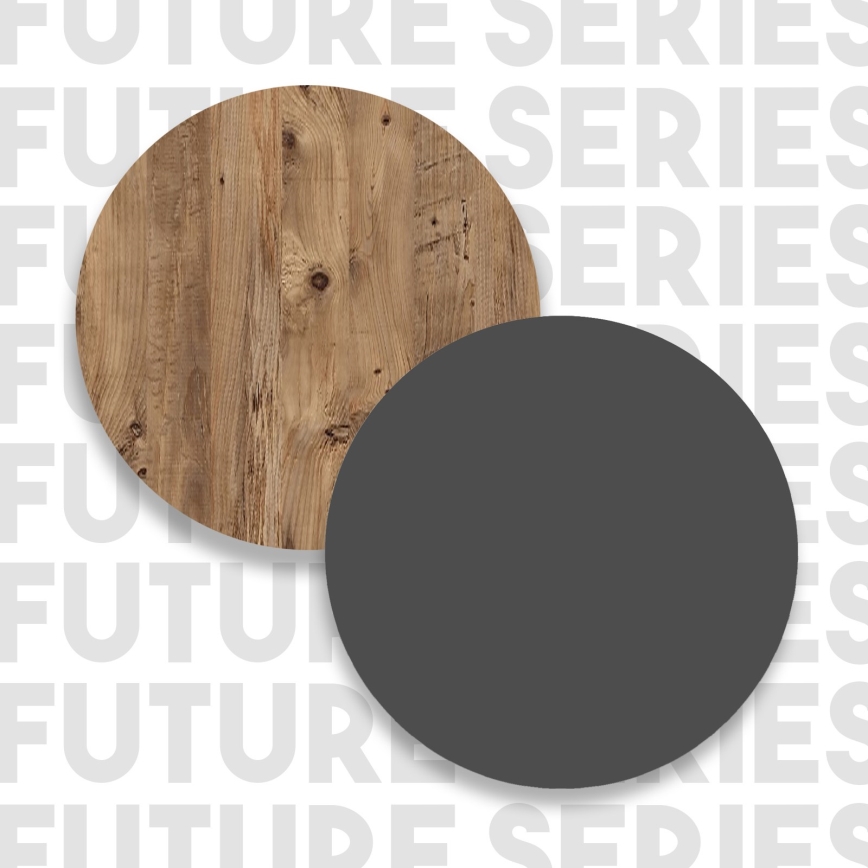 Konferenční stolek NEL 90x60 cm borovice/antracit