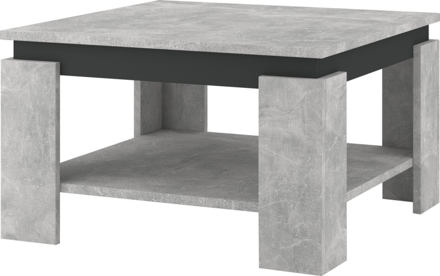 Konferenční stolek OLAF šedá beton/antracit