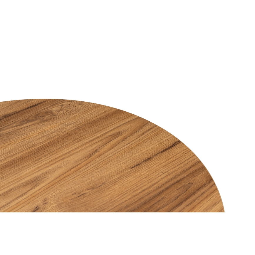 Konferenční stolek OVAL 120x40 cm hnědá