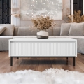 Konferenční stolek OZMI 100x40 cm bílá