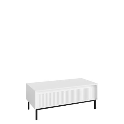 Konferenční stolek OZMI 100x40 cm bílá
