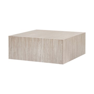 Konferenční stolek PRIZMA 90x90 cm béžová